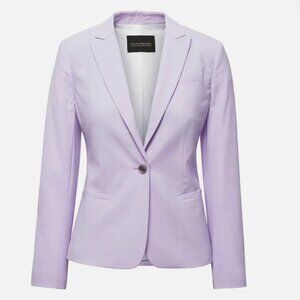 Banana Republic Classic-Fit Machine-Washable Italian Wool Blend Blazer Sz 2